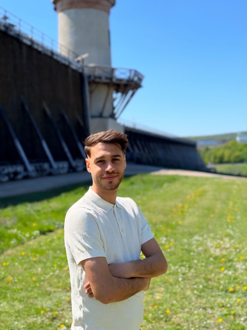 Francesco Madaffari, verantwortlich für die Hausverwaltung bei Ziduna